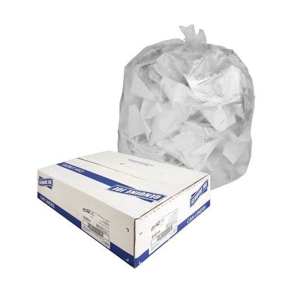 Genuine Joe TRASH CAN LINER, 16 GALLON, .6MIL, 24X31 GJO01011 - main